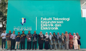 Lawatan Penanda Aras Kolej Pengajian Kejuruteraan (Elektrik) UiTM Cawangan Terengganu Ke Fakulti Teknologi Kejuruteraan Elektrik Dan Elektronik, UMPSA